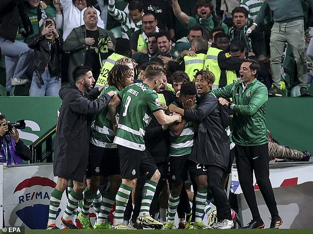 Amorim is on the verge of leading Sporting Lisbon to a second Portuguese title in four years