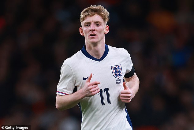 Gordon is now eyeing a place in Gareth Southgate's Euro squad after making his England debut.
