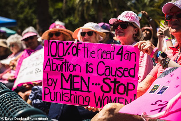 Thousands of pro-choice activists and allies demonstrate in Orlando, Florida, to protest the state's abortion ban.