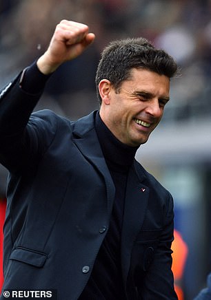 Thiago Motta took Bologna to the brink of Champions League qualification
