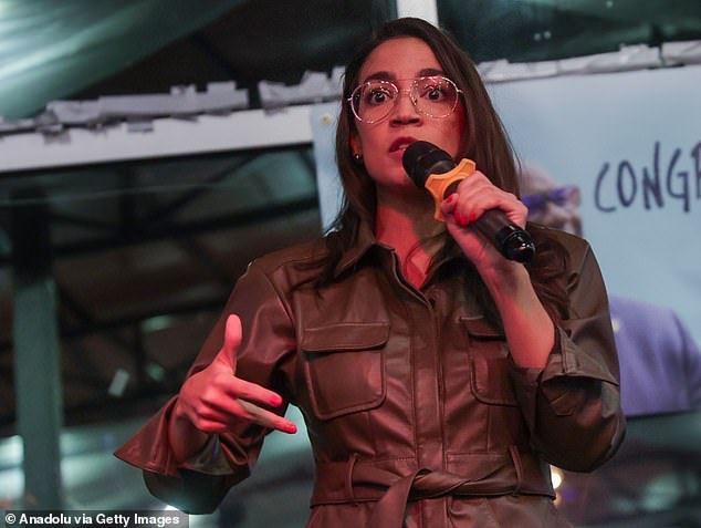 U.S. Rep. Alexandria Ocasio-Cortez (D-NY) praised Harris for her work on abortion rights