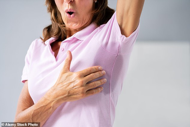 One of the most common triggers for sweating in an older woman is menopause, in the form of hot flashes.