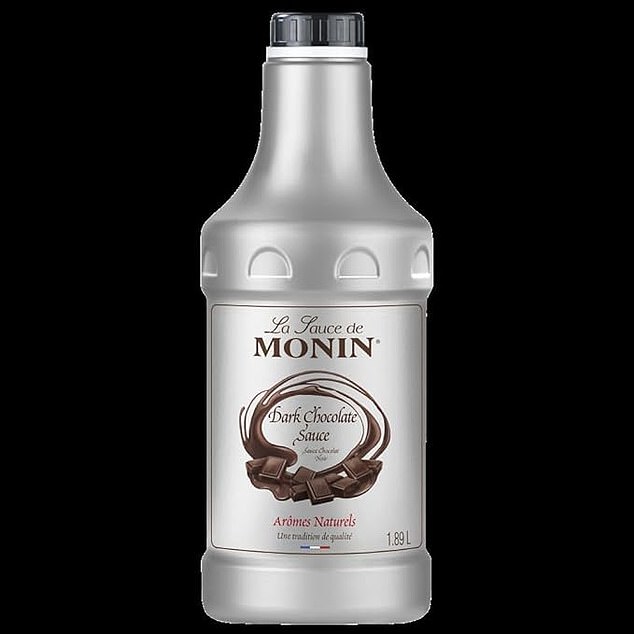 Monin's dark chocolate sauce was described in our taste test as 