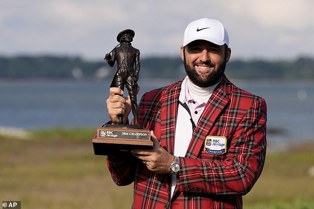 Over the weekend, he took his fourth win at Harbor Town and the RBC Heritage.