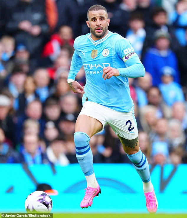 The Manchester City footballer in action during their 3-1 victory over rivals Manchester United at the Etihad Stadium on March 3.