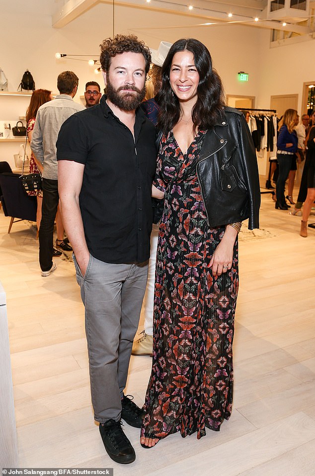 Rebecca's family are devout Scientologists who have donated millions to the church.  (Minkoff is pictured with Danny Masterson)