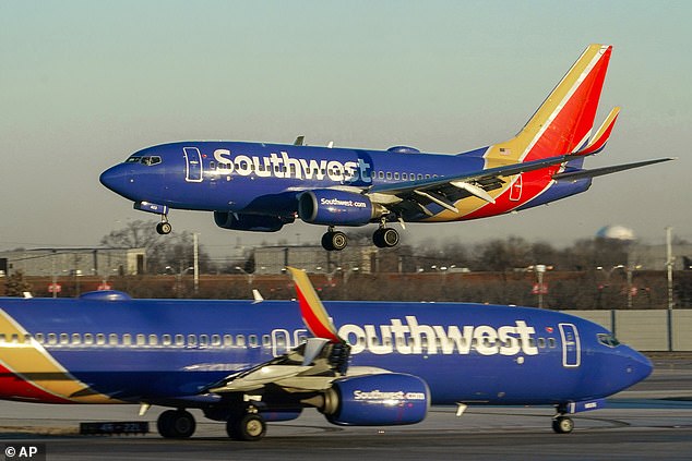 The pilot was forced to slam on the brakes after Air Traffic Control noticed that a Southwest Airlines plane had also been cleared to taxi on that same runway.