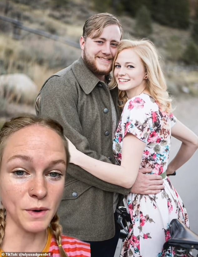 After growing up in a strict Mormon home, Alyssa Grenfell shares how she found her personal style and reclaimed her body in her twenties.  She in the photo of her with her husband at 23 years old.