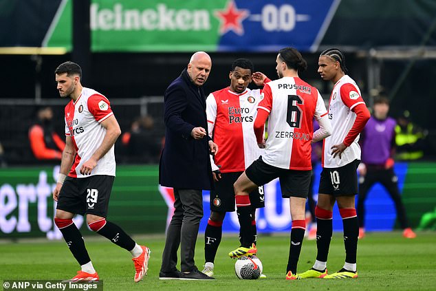 Slot prefers to deploy a 4-2-3-1 or 4-3-3 system at Feyenoord with two defensive midfielders and a reliance on wingers to create opportunities for a central striker.