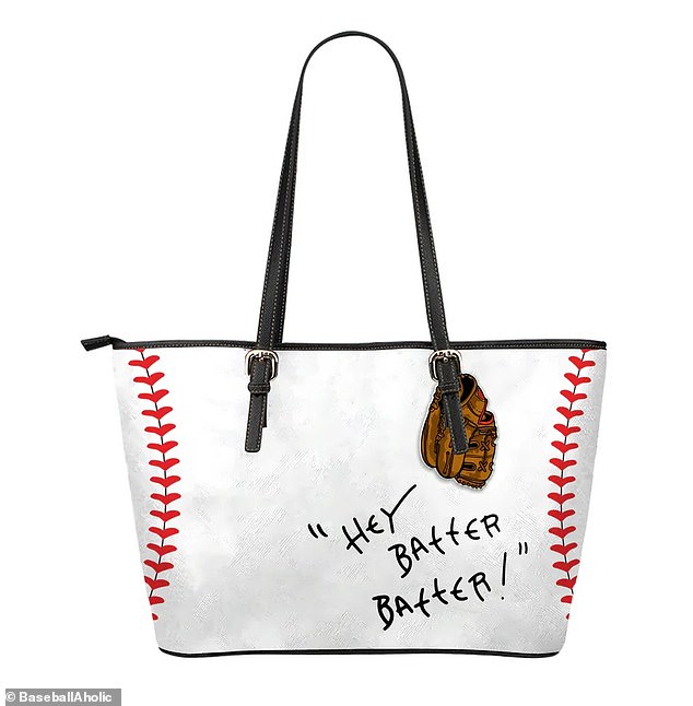 The bag he brought to the game (pictured) was purchased from the Baseballaholic online store for $55.99.