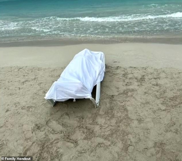 Faraj Allah Jarjour's body spent nearly eight hours on the beach near Varadero, Cuba, before being transported by car to Havana.