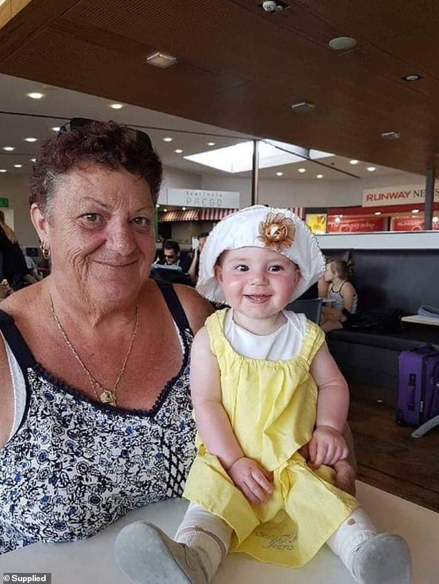 Daisy Oxley described her mother Robyn (pictured with her granddaughter) as a 