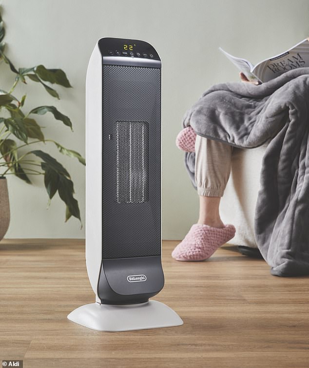 Additionally, there will also be a De'Longhi Ceramic Tower Heater for $139 (pictured) and a Compact Circulation Heater for $39.99.