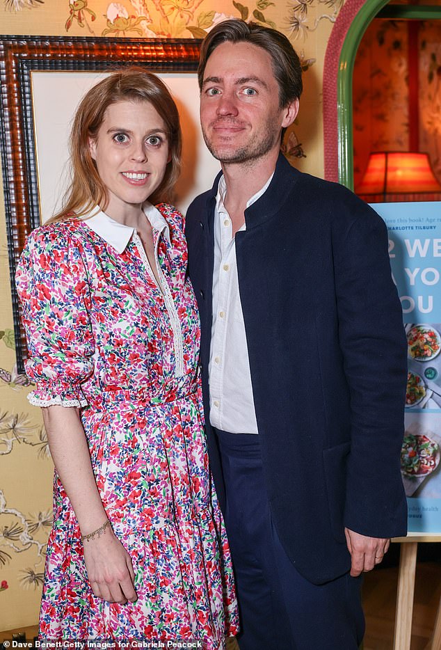 The royal, 35, joined her husband Edoardo Mapelli Mozzi for the event, which commemorated the bestseller '2 Weeks to A Younger You', at the Broadwick Soho Hotel.