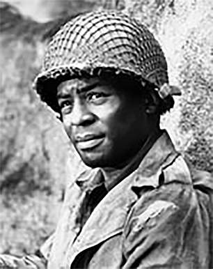 Carter appeared in a 1965 episode of the series Combat!  of World War II, and was the only black actor cast as a soldier during the show's 152 episodes.