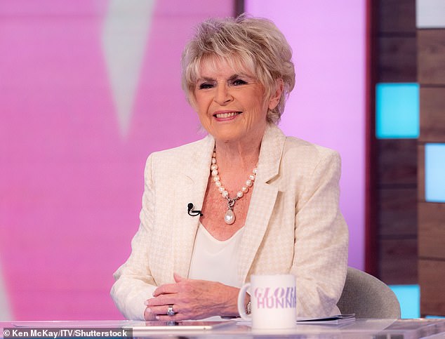Gloria held back tears as she spoke about her late daughter Caron on Loose Women in 2021 (seen on the show)