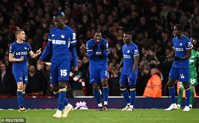 The Blues have had a dismal campaign and lost to Arsenal 5-0 on Tuesday.