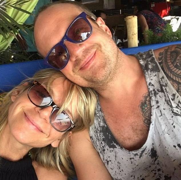 Zoe Ball photographed with her ex-partner Billy Yates, who committed suicide in May 2017.
