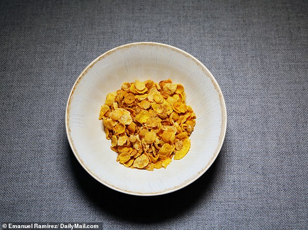 The typical bowl in an American cupboard is much larger than the recommended serving, which is actually just one cup.