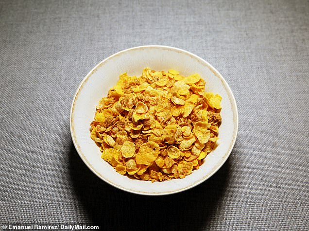 In addition to a larger than recommended serving, adding milk to your bowl of cereal will increase your calorie intake.