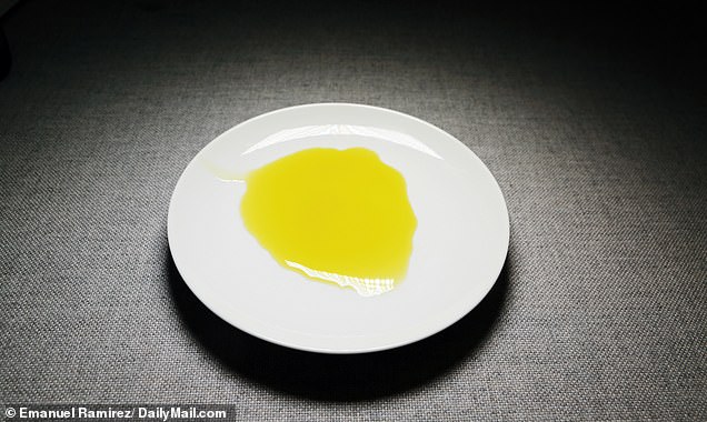 Just one tablespoon of olive oil has 120 calories.