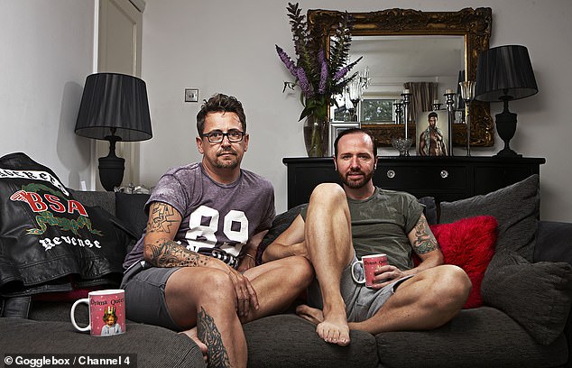 Stephen first appeared on Channel 4's Gogglebox show over a decade ago in 2023 alongside his ex-boyfriend Chris Ashby-Steed (right).