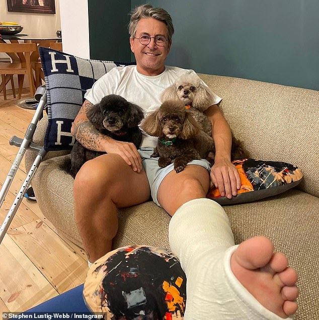 Stephen and Daniel left Gogglebox last year before it was announced that Stephen would be taking part in the 2024 series of Dancing On Ice, but left the competition due to a broken ankle.