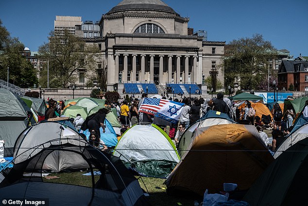 Columbia is among dozens of universities that have been caught up in protests between Israel and Hamas in recent weeks.