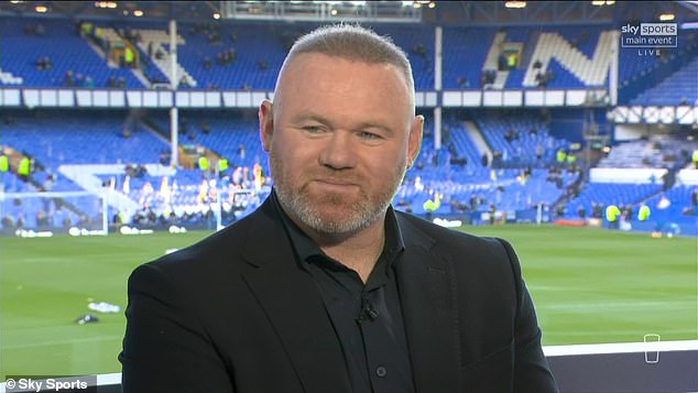 Old Evertonian Wayne Rooney was the guest speaker on Sky Sports' coverage on Wednesday.