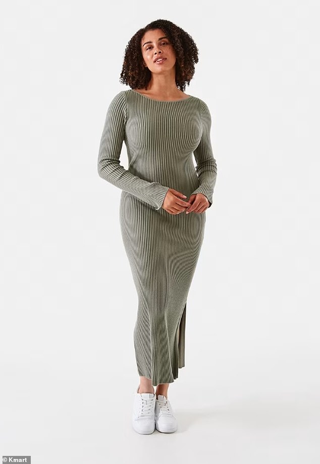 Some lucky shoppers have been able to find the boat neck dress in stores and it is available on the website in all four colors in sizes 6-20.