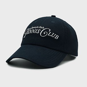 Tennis cap, £50, sportyand rich.com
