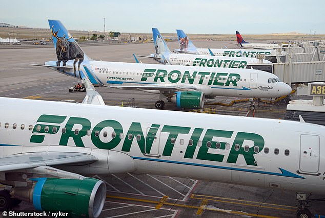 Frontier Airlines, which finished second to last, had a flight that was forced to divert due to a mid-flight fight.