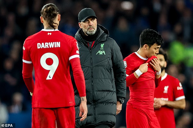 Reds manager Jurgen Klopp was frustrated with his team's performance after the match.