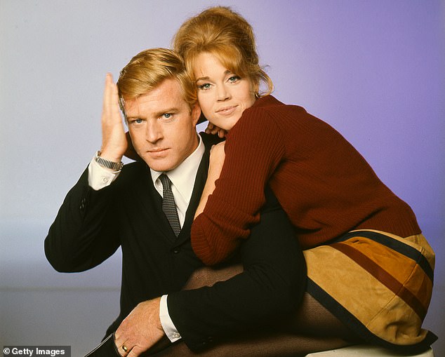 Henry Fonda's daughter continued: 'And I only have a few tomorrows left. I don't want to be at half-mast for any of them!'; seen with Barefoot In The Park co-star Robert Redford in 1967