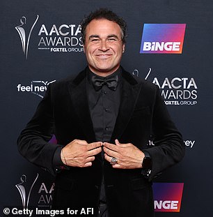 The Geordie Shore star said on Thursday that she is part of a private chat that includes her I'm A Celebrity Australia 2020 co-stars Rhonda Burchmore, Miguel Maestre (pictured), Tanya Hennessy and Dilruk Jayasinha.