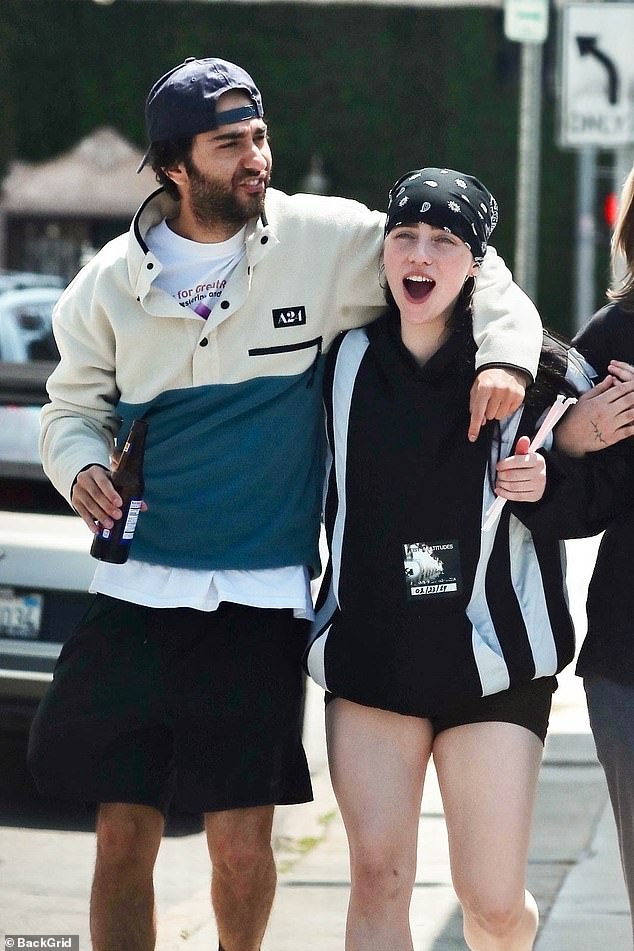 Billie appeared in photos from Alex's recent post at the Coachella festival.