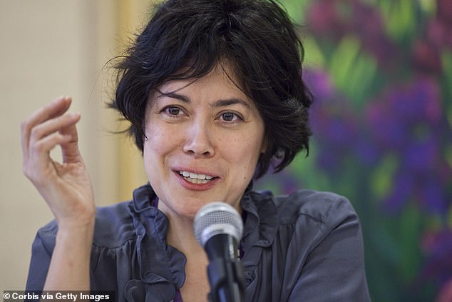Mint's mother is Caterina Fake (pictured), who started and created the Flickr image service with her then partner, Butterfield.  They sold the image hosting website to Yahoo in 2005.