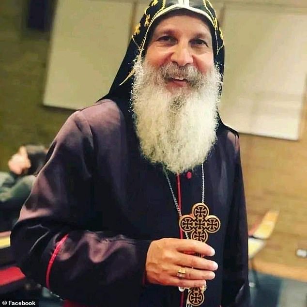 Elon Musk's legal team detailed an affidavit from Bishop Emmanuel (pictured) that claims the Christian leader gives his permission for content to be shared and remain online.