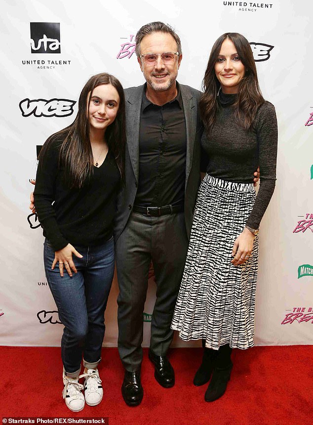 But Courteney acknowledges that she's saying all of this from a different place in life, not from who she was 15 or 20 years ago, pictured with Coco's father, David Arquette, in 2019.