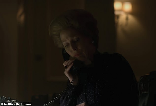 It was the suit with which she represented the late Margaret Thatcher in the last season of The Crown. And now fans of the Netflix drama can bid on it after Gillian Anderson (pictured) put it up for auction.