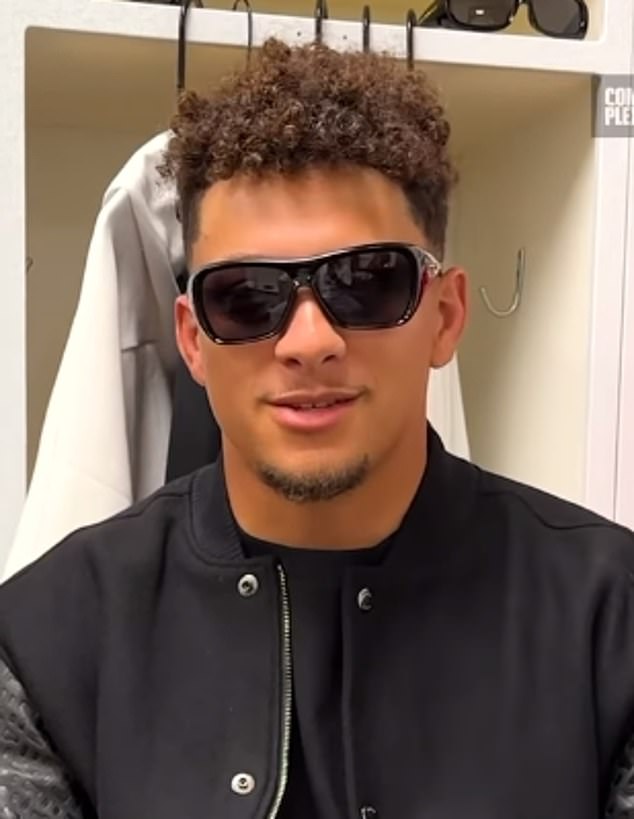 Mahomes read and answered questions about some of the bad things being said online.