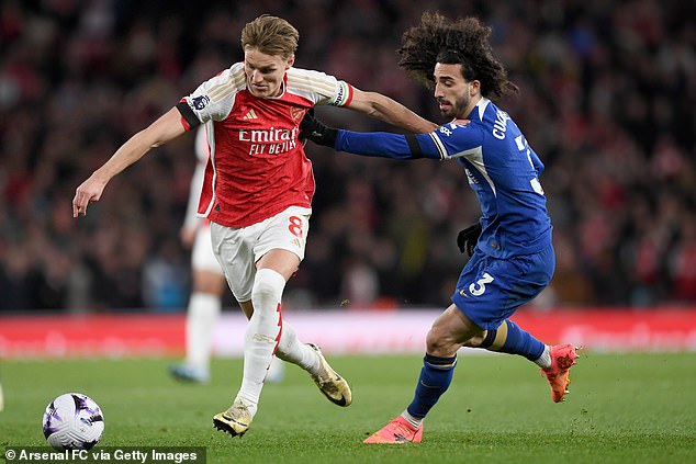 The Arsenal captain put in a Man of the Match display during their 5-0 win over Chelsea.