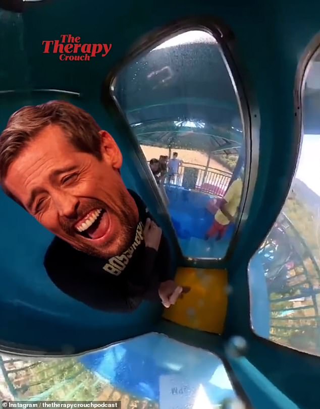 The former Stoke City and England footballer, 43, visited Wild Wadi water park while on holiday in the United Arab Emirates but was left traumatized by one of its many attractions.