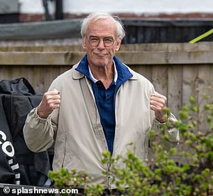 The actor, 70, has undergone a dramatic transformation to play the trainer of boxing great Brendan Ingle.