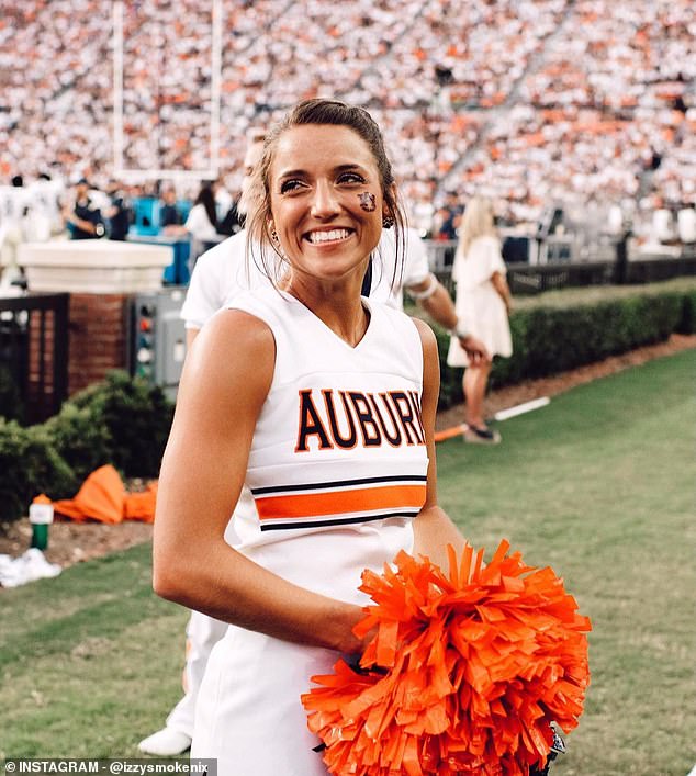 Bo Nix's wife, Izzy Smoke Nix, was a cheerleader at Auburn, where she played for three years.