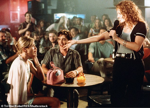 The film starred Roberts, 56, as food critic Jules, who sets out to sabotage her best friend Michael's (Mulroney) wedding to Kimmy (Cameron Diaz) after realizing she is in love with him.