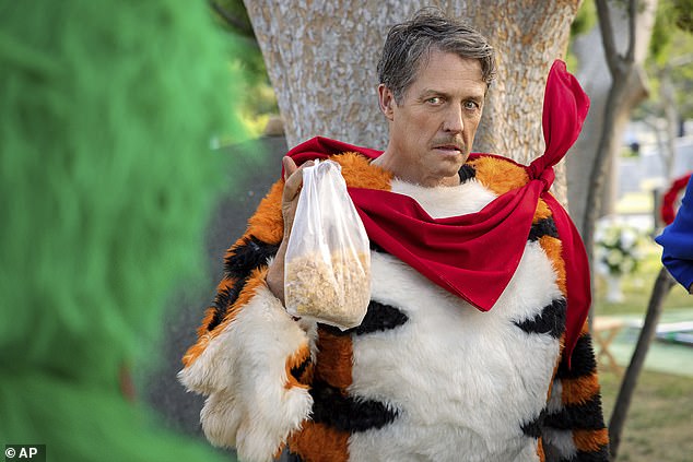 Hugh Grant plays Tony the Tiger actor Thurl Ravenscroft in the new film Unfrosted, about the invention of Pop Tarts