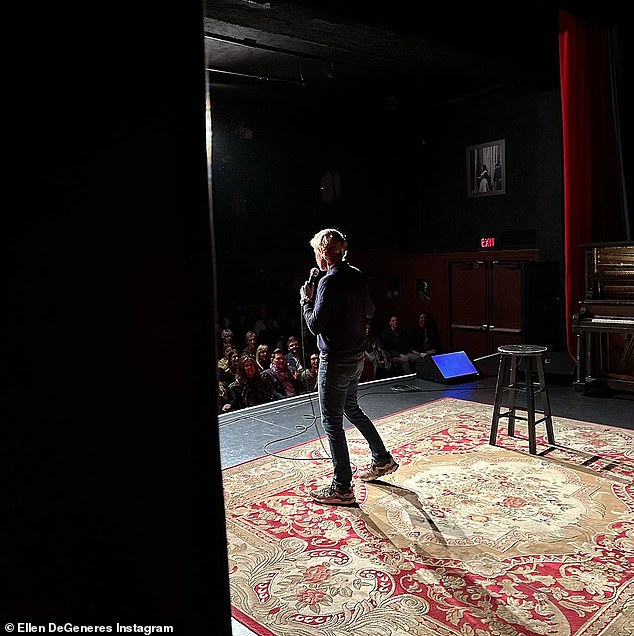 DeGeneres also revealed Wednesday that her show will be taped for a Netflix special in the fall.