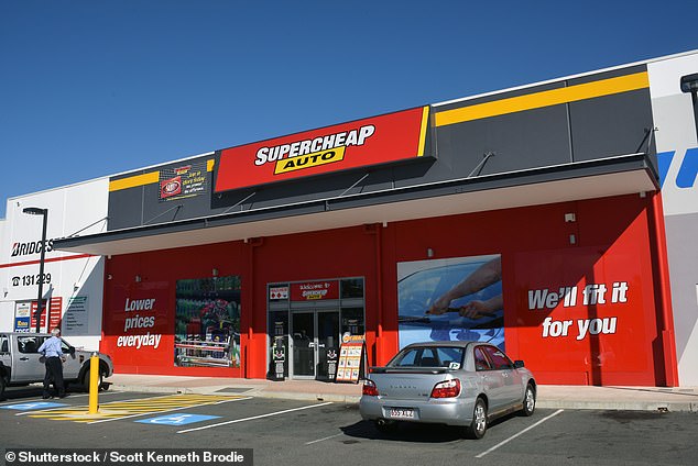 Super Retail Group also owns auto parts and accessories retailer Supercheap Auto.