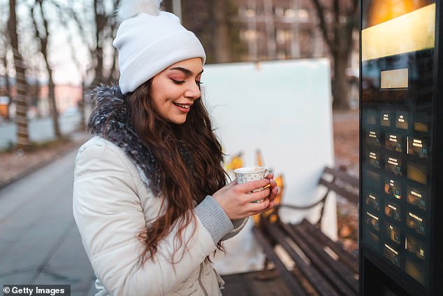 A coffee vending machine will offer milk, granulated coffee, and sometimes sugar and syrups that attract small insects that can get into the products before they are served.